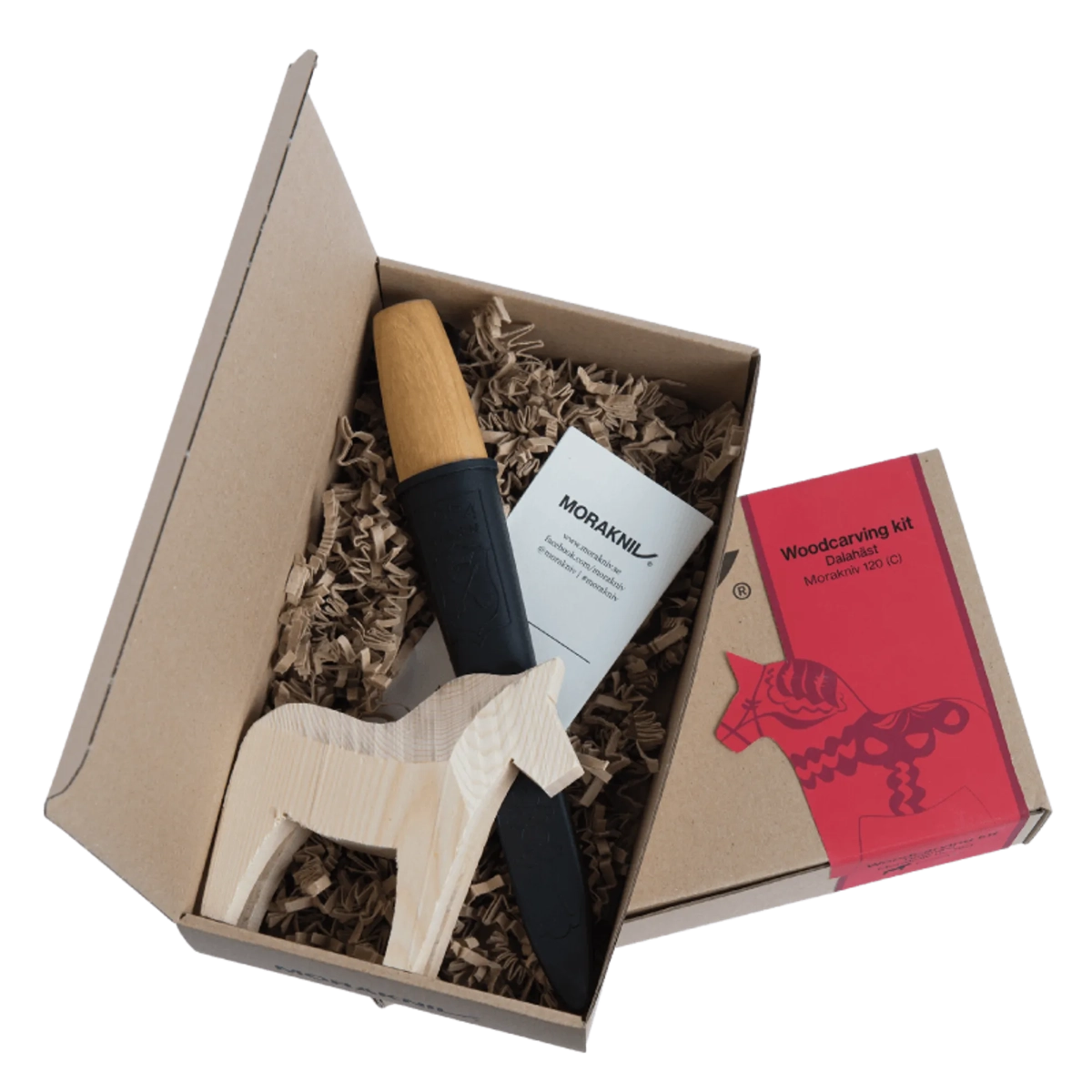 WOODCARVING KIT DALA HORSE