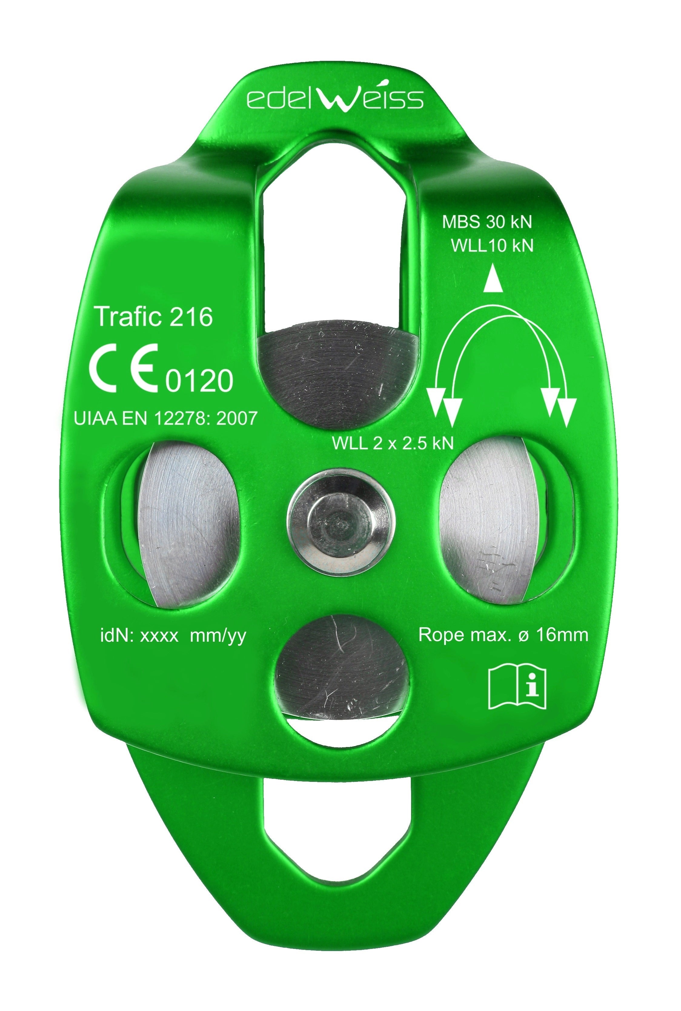 POULIE DOUBLE TRAFIC 216
